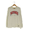 ナツメグ NUTMEG ロゴプリント クルーネック ロングスリーブ Tシャツ メンズ